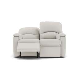 G Plan Chloe 2 Seater Recliner Sofa - 2 Seater Power Recliner Sofa (Right) Grade L - Right Hand Recliner - L840 Cambridge Chalk - thumbnail 1