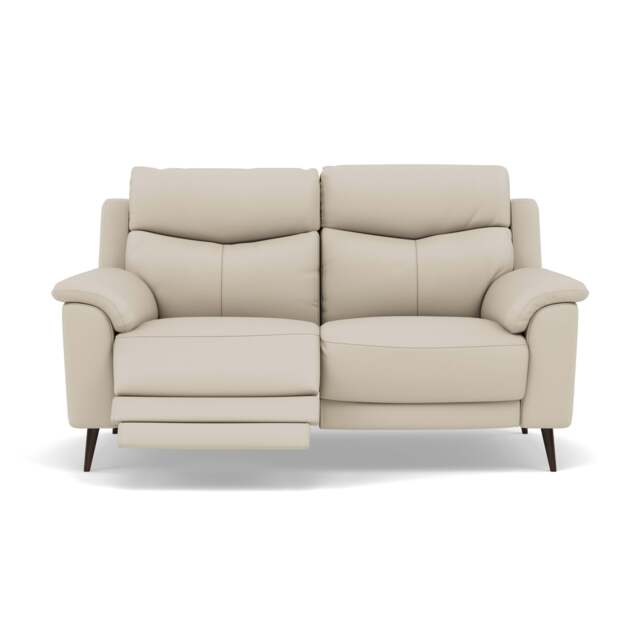 Revel 2 Seater Recliner Sofa - 2 Seater Sofa with 2 Power Recliners Cat 20S - Power Recliner with USB - NWS-521E FROST - image 1