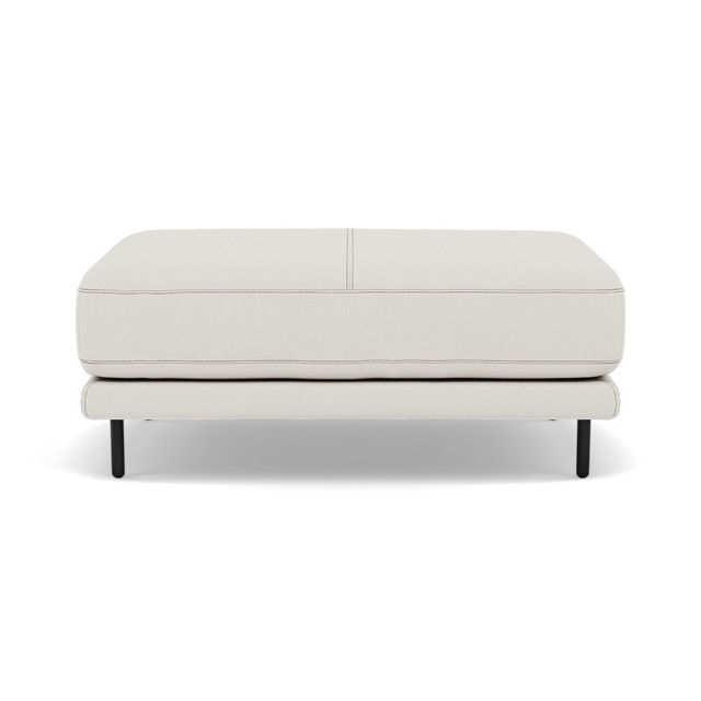 Morris Large Footstool - Rectangular footstool A Cat 25 - NC-744D STAR WHITE - image 1