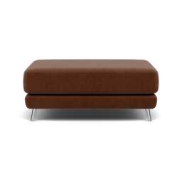 Bolero Footstool - Rectangular Footstool A Fabric - SFA-PEY-06 CARAMEL - thumbnail 1