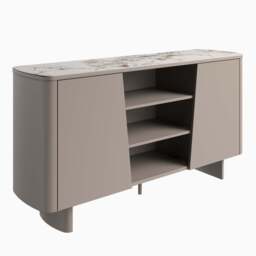 Celestia Sideboard White - Sideboard White Ceramic - thumbnail 2