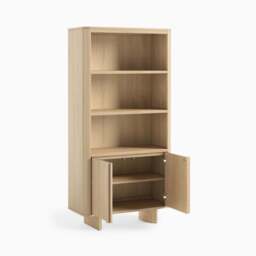 Camden Display Cabinet - Display Cabinet Light Oak - thumbnail 4