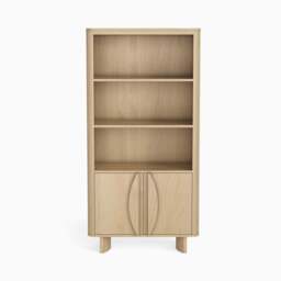 Camden Display Cabinet - Display Cabinet Light Oak