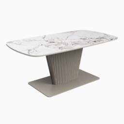 Celestia Coffee Table White - Coffee Table White Ceramic - thumbnail 3