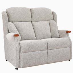 Canterbury 2 Seater Sofa - Fixed 2 Seater Leather - No Knuckle / Como Sable - thumbnail 3