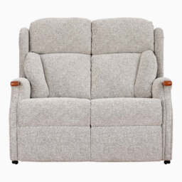 Canterbury 2 Seater Sofa - Fixed 2 Seater Leather - No Knuckle / Como Sable - thumbnail 1