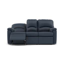 G Plan Chloe 3 Seater Recliner Sofa - 3 Seater Power Recliner Sofa (Left) Grade L - Left Hand Recliner - L851 Cambridge Navy