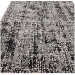 Karis Abstract Black Rug - Abstract Black   - 200cm x 290cm - thumbnail 5
