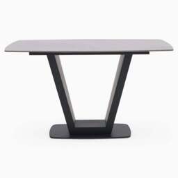Alpha Compact Dining Table - 135cm Compact Dining Table Grey