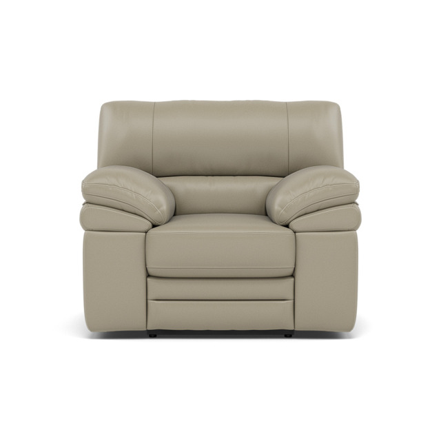 Gino Recliner Armchair - Power Recliner Armchair with USB Cat 60 - Power Recliner with USB - Cat-60/23 Montana Lead Grey - image 1