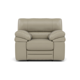 Gino Recliner Armchair - Power Recliner Armchair with USB Cat 60 - Power Recliner with USB - Cat-60/23 Montana Lead Grey - thumbnail 1