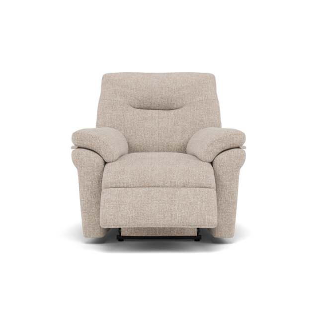 G Plan Seattle Recliner Armchair - Manual Recliner Chair Grade W - Manual Recliner - W002 Loom Shale - image 1