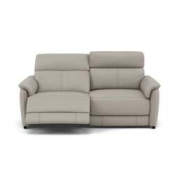 Orkney 3 Seater Recliner Sofa - 2.5 Seater Sofa with 2 Power Recliners Cat 20S - Power Recliner with USB - BXS-946B FEATHER GREY