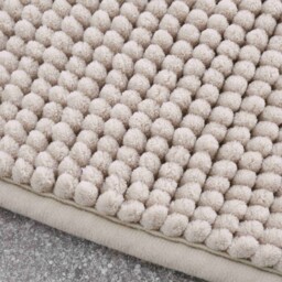Catherine Lansfield Bobble Bathmat Beige - CL Bobble Bathmat Natural - thumbnail 3