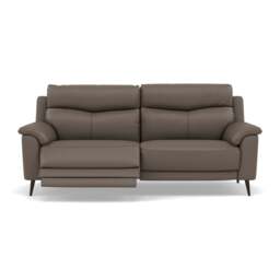 Revel 3 Seater Recliner Sofa - 2.5 Seater Sofa with 2 Power Recliners Cat 20S - Power Recliner with USB - NWS-042E ELEPHANT - thumbnail 1
