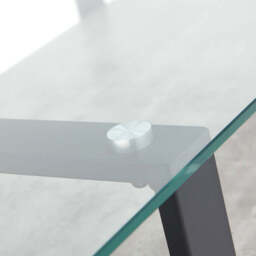 Newton Rectangular Coffee Table - Rectangular Coffee Table Light Concrete - thumbnail 5