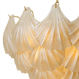 Eichholtz Ibiza Chandelier  Antique Brass And Champagne Coloured Glass  - Chandelier Ibiza - thumbnail 6