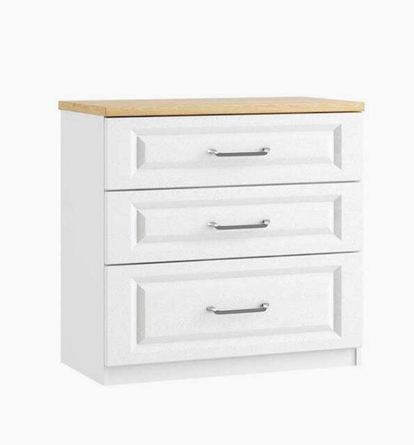 Sorrento 3 Chest of Drawers - 2 Drawer Gents Robe 1 Deep Drawer - image 1