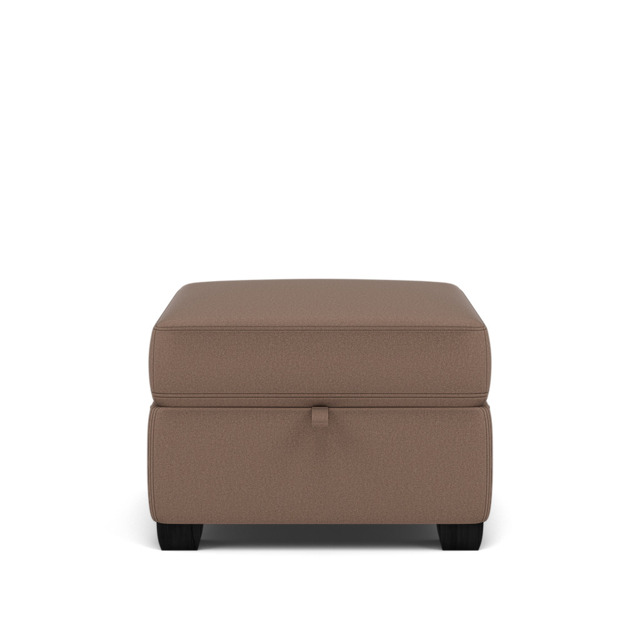 Orkney Storage Footstool - Storage footstool Fabric - BFA-MAD-05 DARK TAUPE - image 1