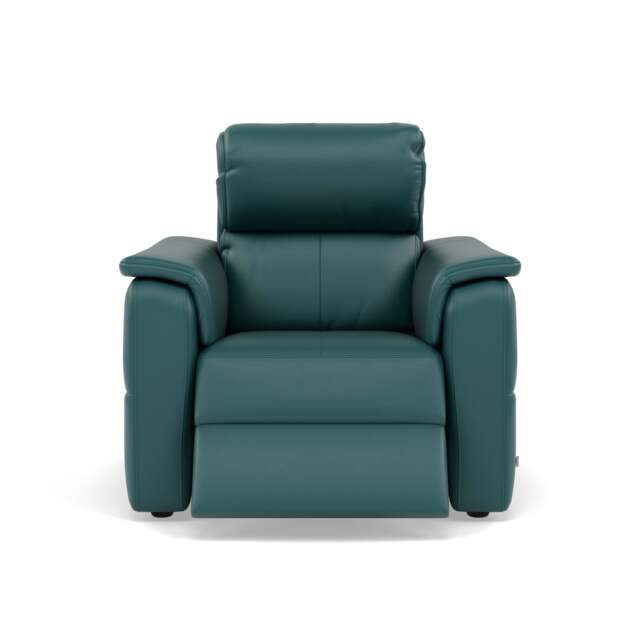Nicoletti Giacomo Recliner Armchair - Power Recliner Chair Power Headrest CK Botero - Power with Power Headrest & USB - Botero 2155 Ottanio - image 1