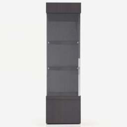 Pesaro Display Cabinet - 1 Door Curio Cabinet Left - Left Hand Facing