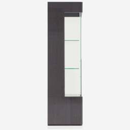 Pesaro Display Cabinet - 1 Door Curio Cabinet Left - Left Hand Facing - thumbnail 6