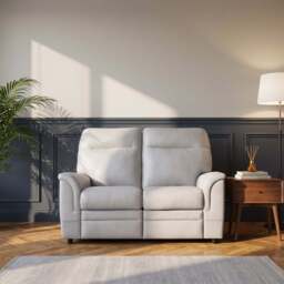 Parker Knoll Hudson 2 Seater Sofa - 2 Seater Sofa M Grade Leather - Madri Moss - thumbnail 2