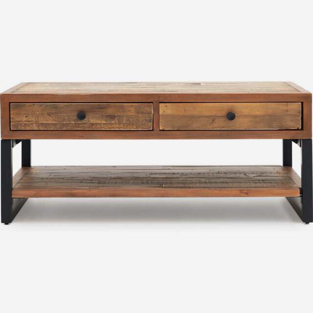 Detroit Coffee Table - Coffee Table Oaklands & Rustic Natural Finish - image 1
