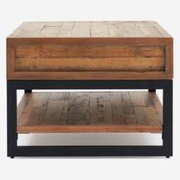 Detroit Coffee Table - Coffee Table Oaklands & Rustic Natural Finish - thumbnail 5
