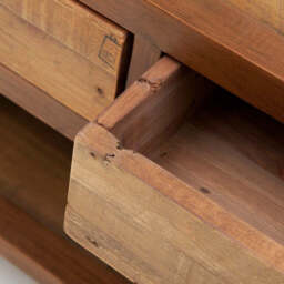Detroit Coffee Table - Coffee Table Oaklands & Rustic Natural Finish - thumbnail 2
