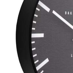 Claremont Black Clock - DHD Claremont Clock Black 30CM - thumbnail 2