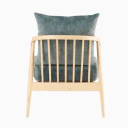 Ercol Aldbury Armchair - Chair Grade C - IB-Ink Blue Ask Stain / C746 - thumbnail 5