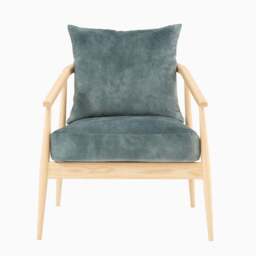 Ercol Aldbury Armchair - Chair Grade C - IB-Ink Blue Ask Stain / C746
