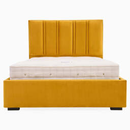 Highgrove Tate Ottoman Divan Bed - Ottoman Bedframe 135 x 190cm - Double - Designer Opal Floral - thumbnail 3