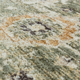 Hydra Ornate Green Rug - Ornate Green 80 x 160cm - 80cm x 160cm - thumbnail 4