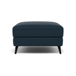 Sparta Footstool - Ottoman Cat M/S - M5661 Melbourne Navy Blue - thumbnail 1