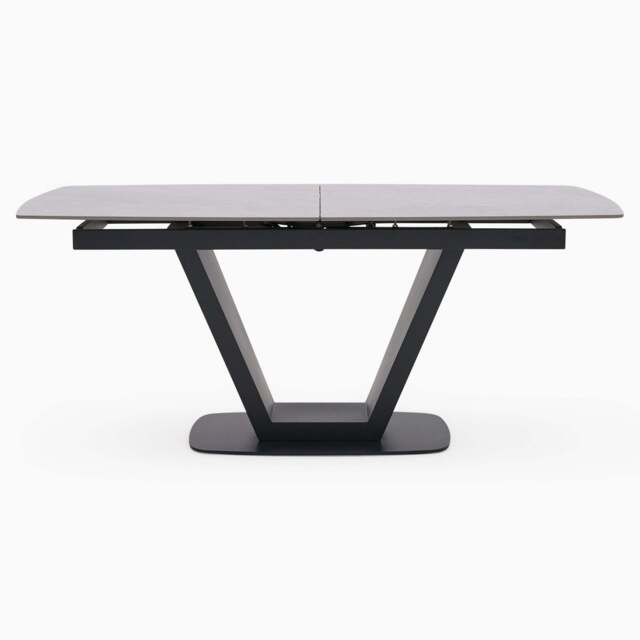 Alpha Extending Dining Table - 180cm Extending Dining Table Grey - image 1