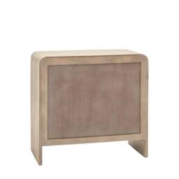 Colonna 3 Drawer Chest - 3 Drawer Chest Natural Mango Wood / Brass - thumbnail 7