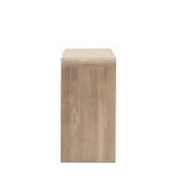 Colonna 3 Drawer Chest - 3 Drawer Chest Natural Mango Wood / Brass - thumbnail 6
