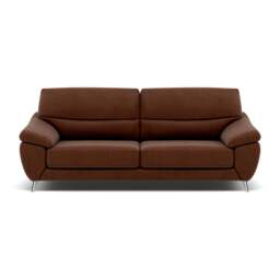 Bolero 3 Seater Sofa - 3 Seater Sofa Fabric - SFA-PEY-06 CARAMEL - thumbnail 1