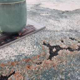 Calix Oasis Blue Rug - Oasis Blue 120 x 170cm - 120cm x 170cm - thumbnail 3