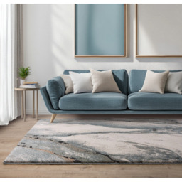 Calix Oasis Blue Rug - Oasis Blue 120 x 170cm - 120cm x 170cm - thumbnail 2
