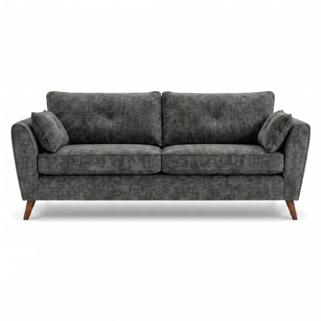 Zara 4 Seater Sofa - 4 Seater Sofa - Kingstown Graphite - image 1