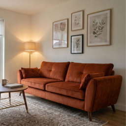 Zara 4 Seater Sofa - 4 Seater Sofa - Kingstown Graphite - thumbnail 2