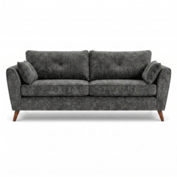 Zara 4 Seater Sofa - 4 Seater Sofa - Kingstown Graphite - thumbnail 1