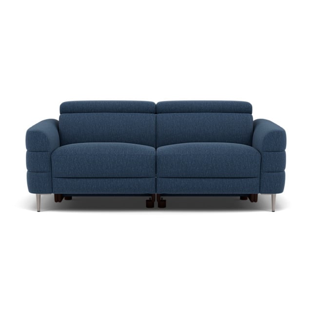 Hoy 3 Seater Sofa - 3 Str Static W/Manual Headrest Fabric - KB-1290-UK Amigo Navy - image 1