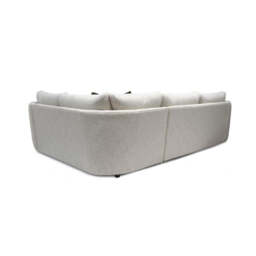 Vogue Williams Carnaby Large Corner Sofa - Large Corner Sofa Right Linen Look - Right Hand Facing - Linen Look Terracotta - thumbnail 4