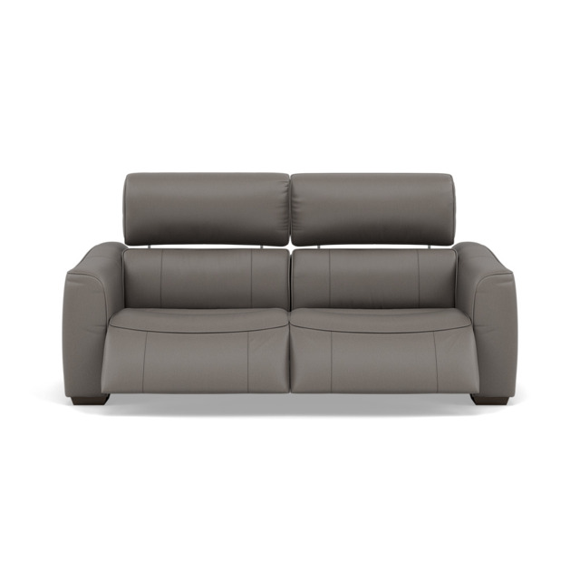 Beck 3 Seater Recliner Sofa - 2.5 Seater Sofa with 2 Power Recliners Cat 20S - Power Recliner with USB - NWS-042E ELEPHANT - image 1