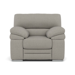 Gino Armchair - Armchair F8 - Hopsack Dove 70001 / Metal Feet