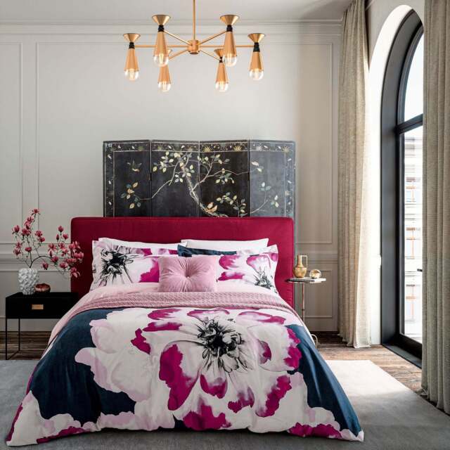 Ted Baker Inky Bloom Duvet Cover Set - Inky Bloom Duvet Set Double - image 1